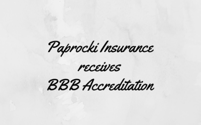 Paprocki Insurance Agency Inc. Earns BBB Accreditation